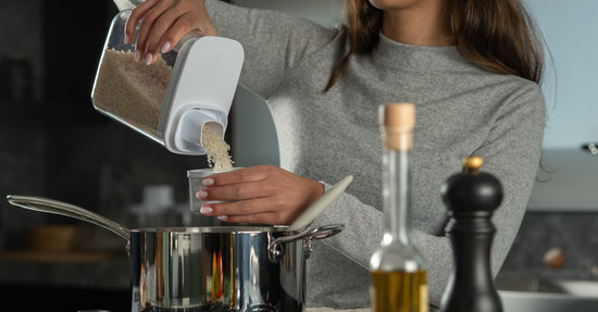 Potes Herméticos com Medidor Linha Drop