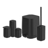 Kit de banheiro Completo com lixeira de pedal Ou 5 peças Linha Aura