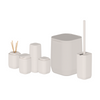 Kit de banheiro Completo com lixeira de piso/parede Ou 6 peças Linha Aura
