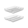 Kit de organizador de talheres e utensílios Ou 2 peças