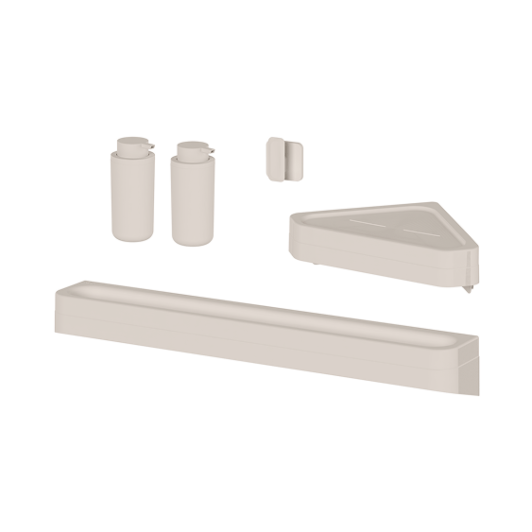 Kit de banheiro Ou 5 peças Linha Eleve
