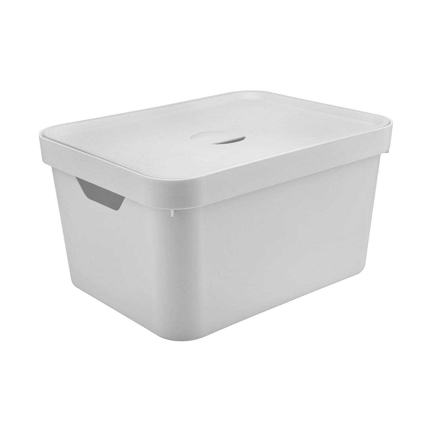 Caixa organizadora cube da Ou Cor Branca no fundo branco