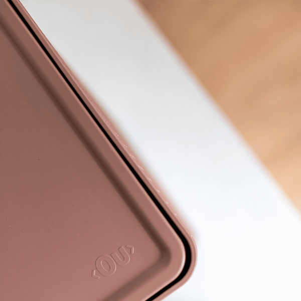 Cesto organizador Ou 20L com tampa Linha Grid - Ou