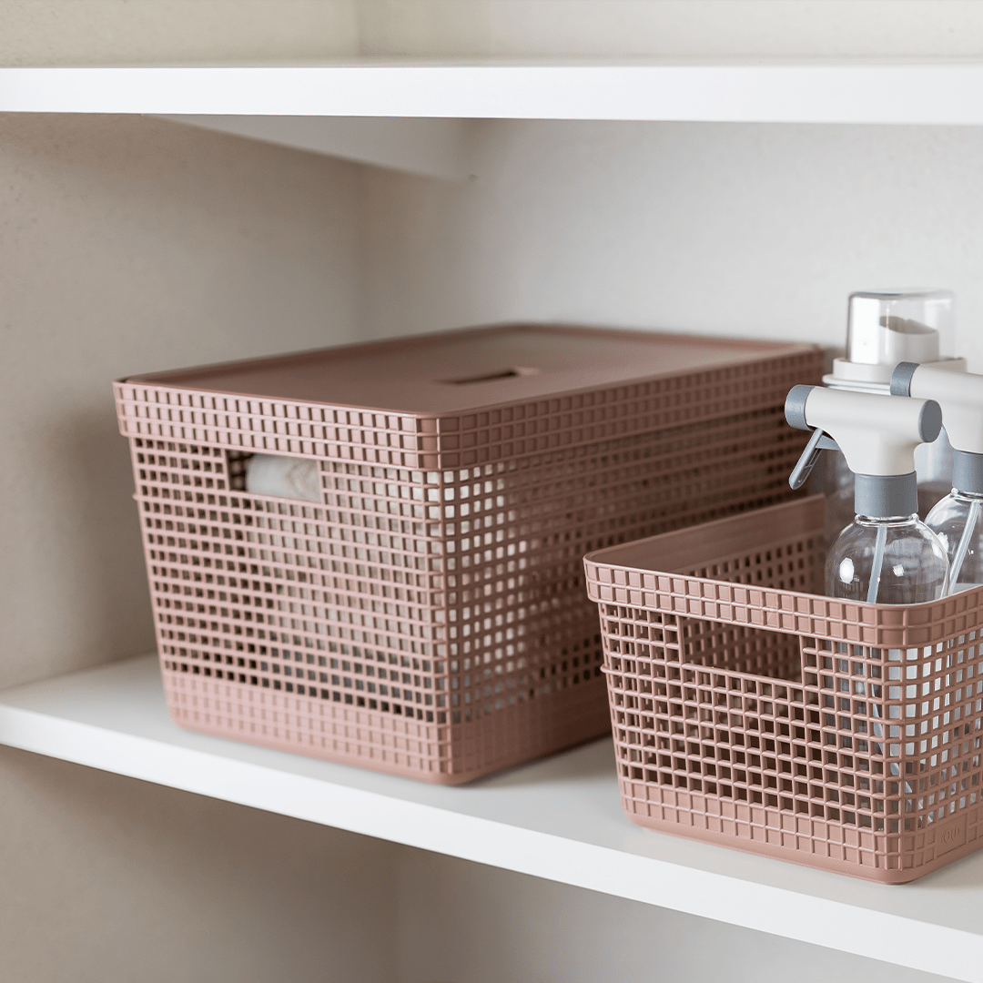 Cesto organizador Ou 20L Linha Grid - Ou