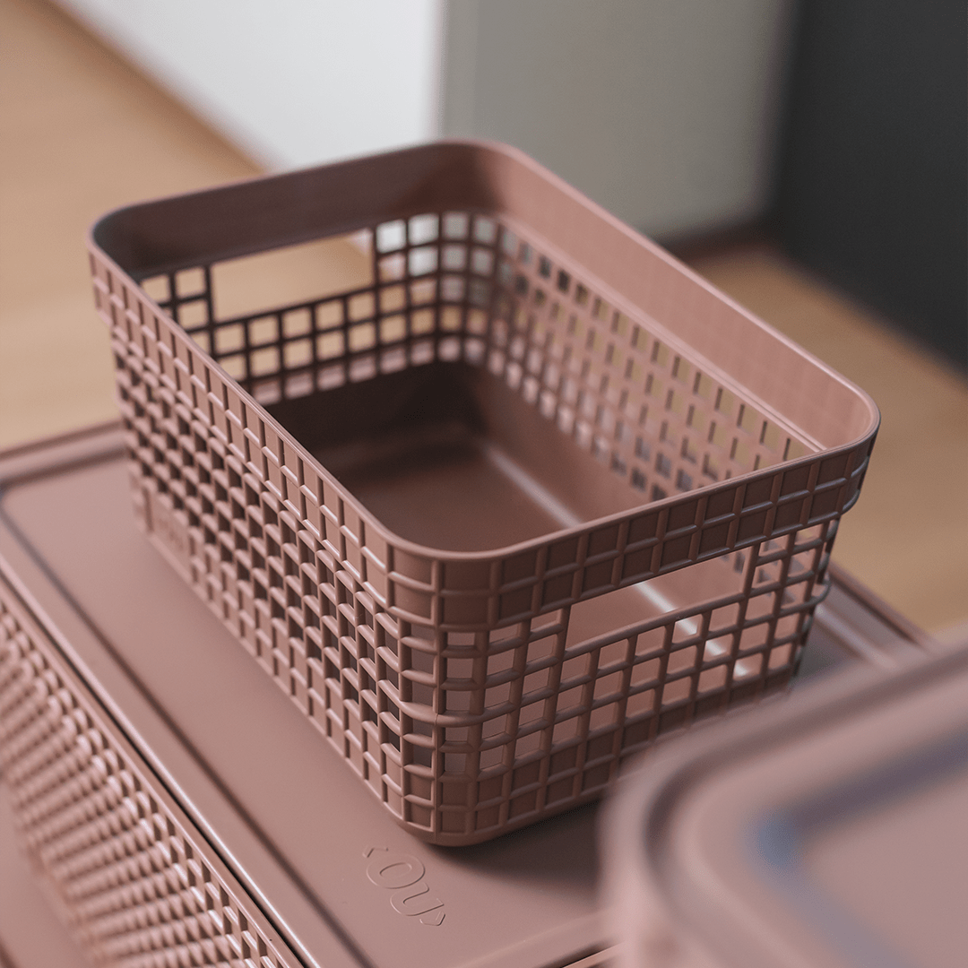 Cesto organizador Ou 2,5L Linha Grid - Ou