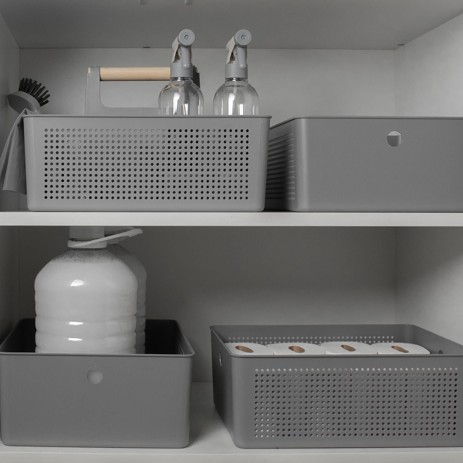 Cestos organizadores de armário Ou