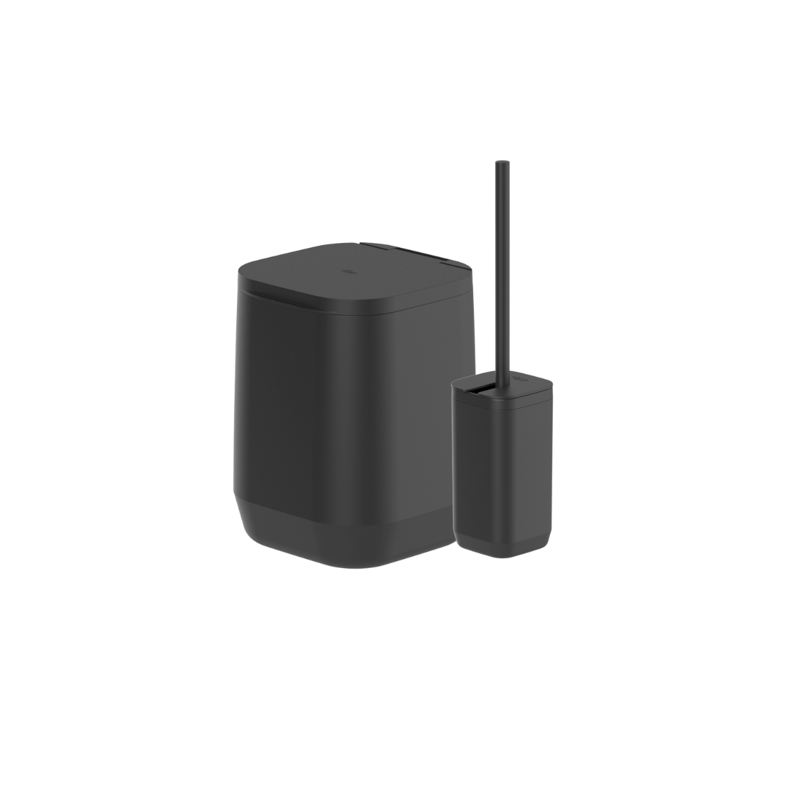 Kit de Banheiro com Lixeira de Piso/Parede Ou 2 Peças Linha Aura - Ou