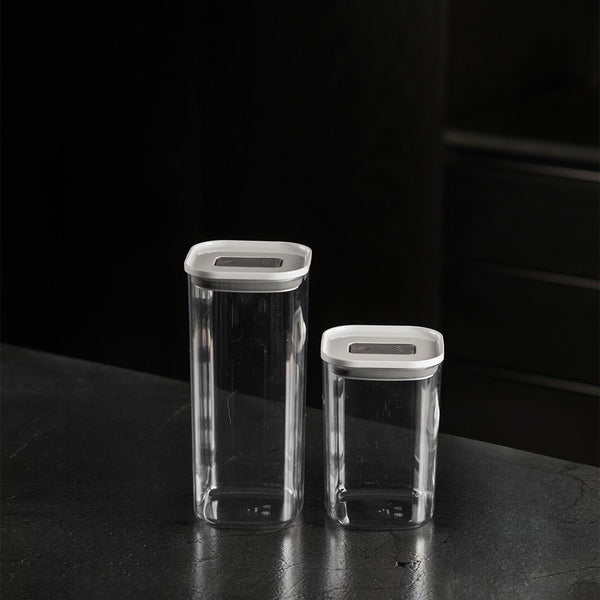 Kit de Potes Herméticos Ou Quadrados 2 Peças Linha Duo Lock - Ou