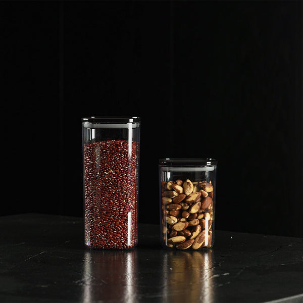 Kit de Potes Herméticos Ou Quadrados 2 Peças Linha Duo Lock - Ou