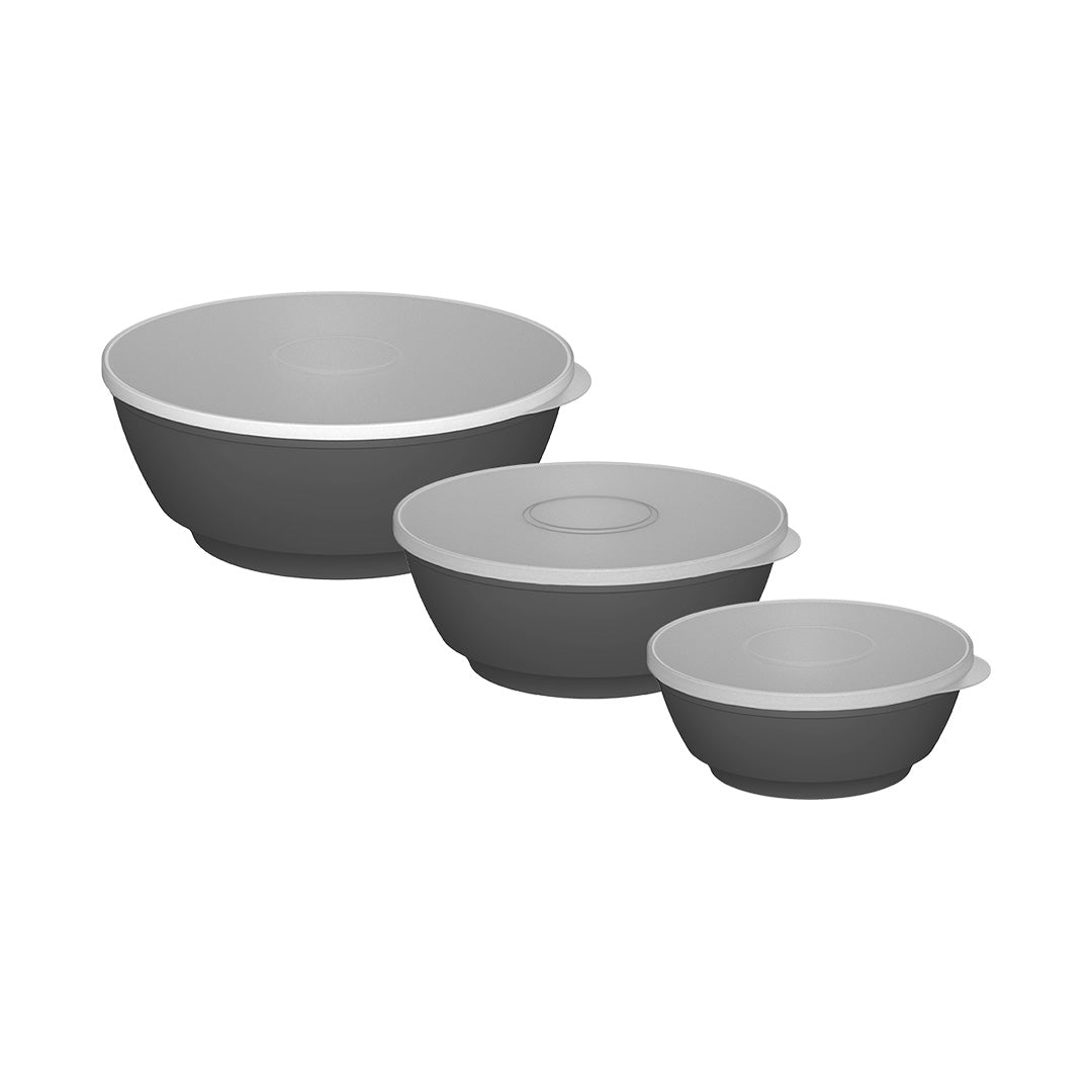 Kit Potes com Tampa Ou 3 Peças Linha Servir