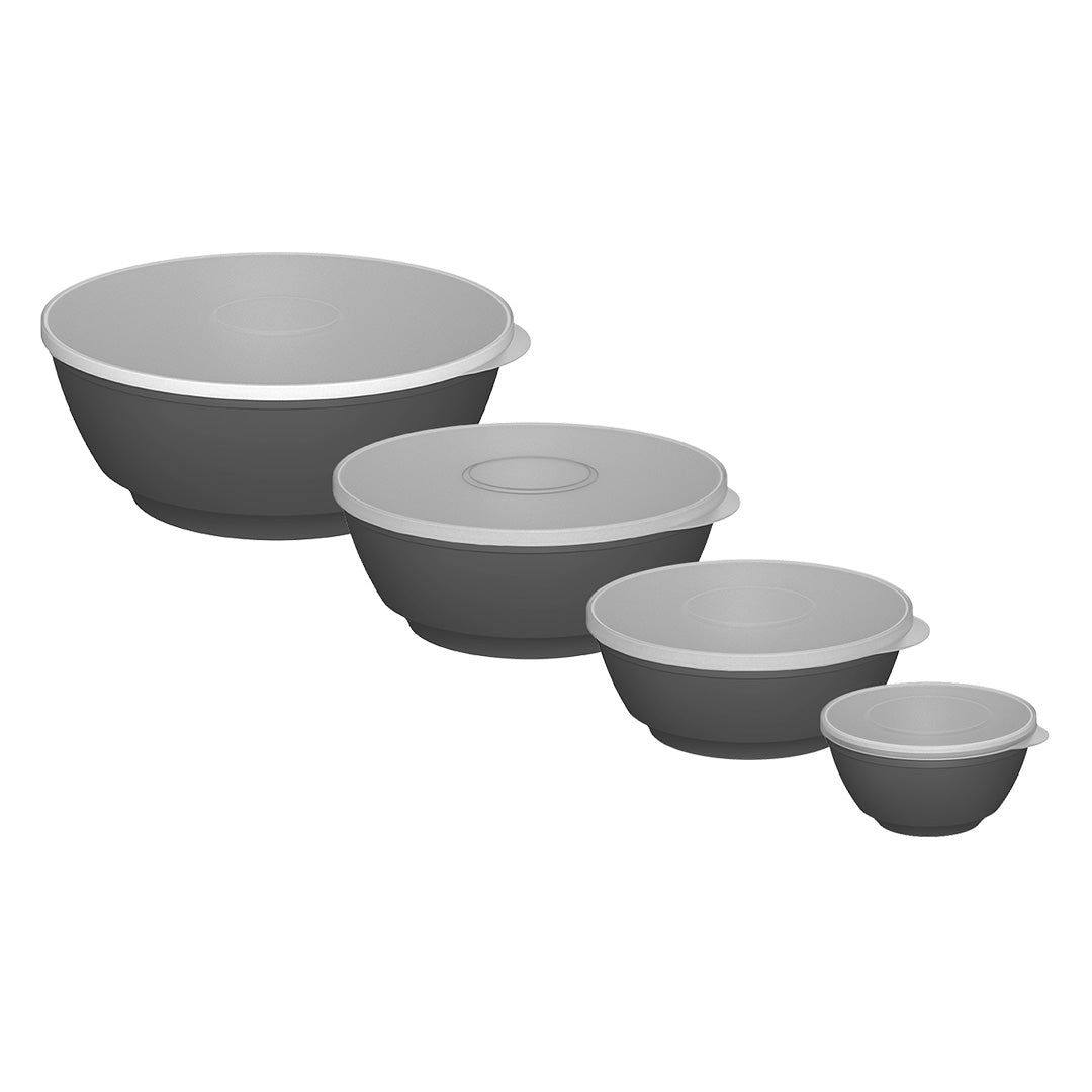 Kit Potes com Tampa Ou 4 Peças Linha Servir