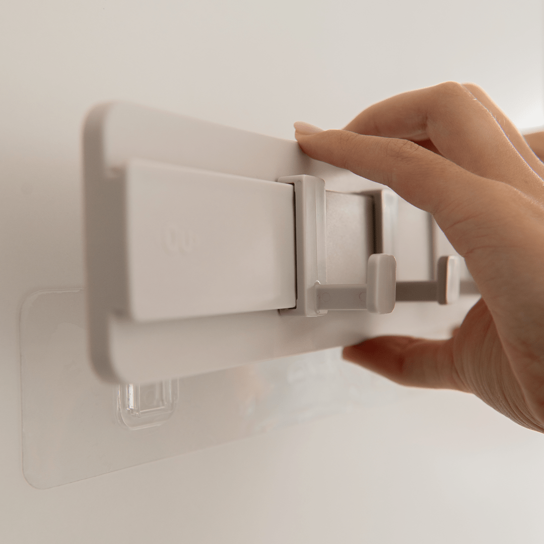 Organizador de Parede Multiuso Ou com 4 Ganchos Linha Flow - Ou