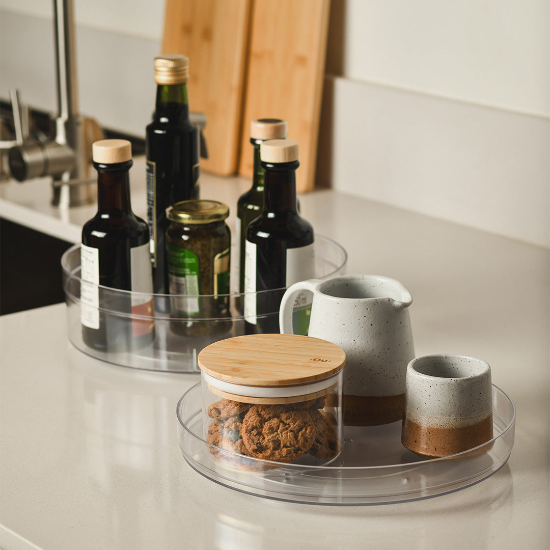 Organizador Giratório Baixo Ou Linha Clear