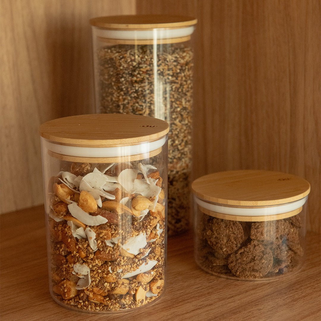 Pote Hermético Ou Redondo 1L Linha Keep - Ou