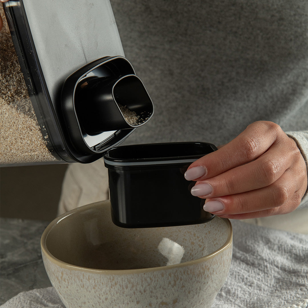 Pote Hermético Para Mantimentos com Medidor Ou 1,5L Linha Drop