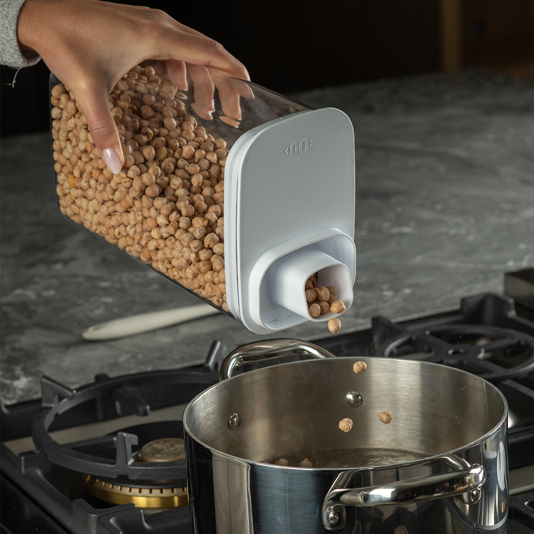 Pote Hermético Para Mantimentos com Medidor Ou 2,3L Linha Drop