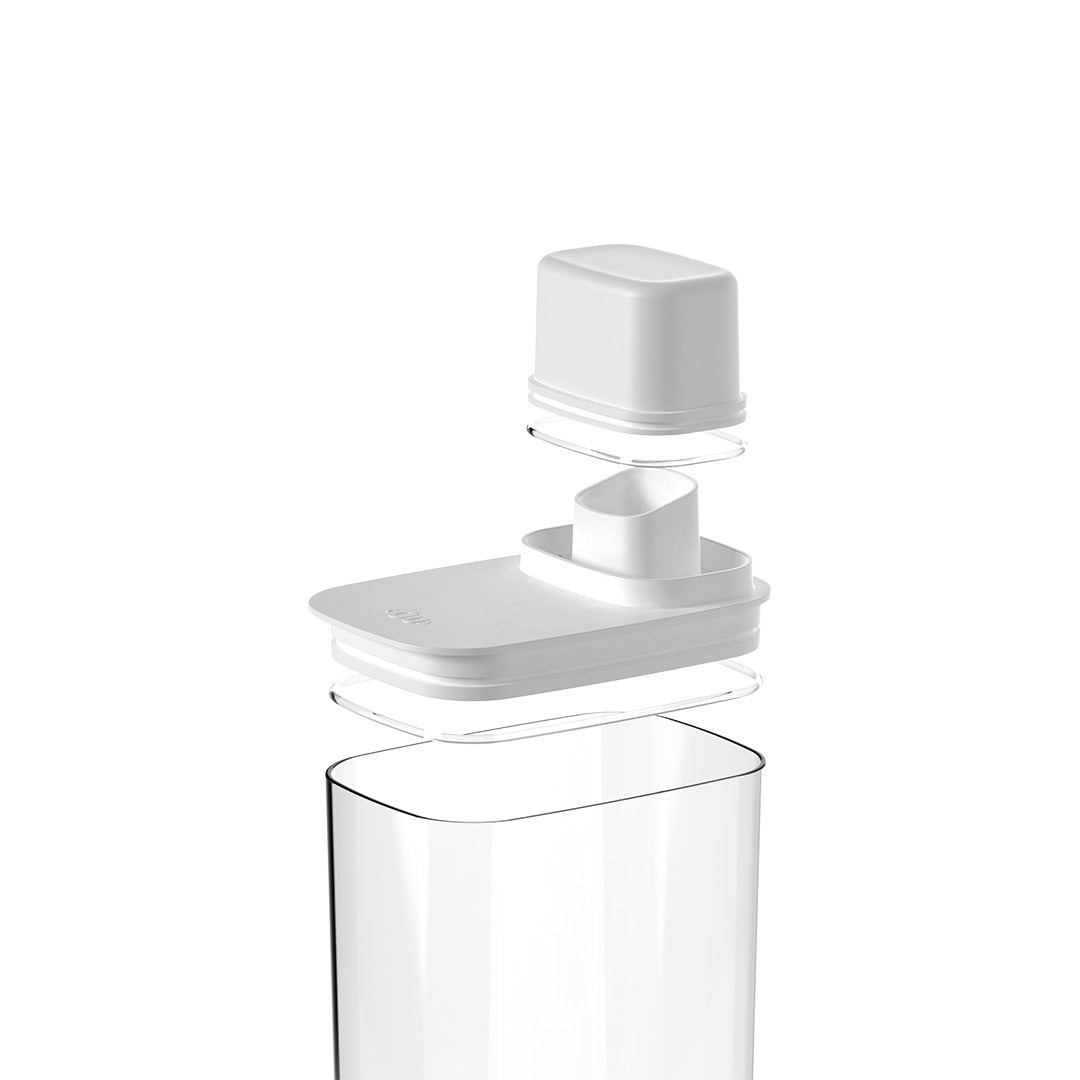 Kit de Potes Herméticos Para Mantimentos com Medidor Ou Linha Drop
