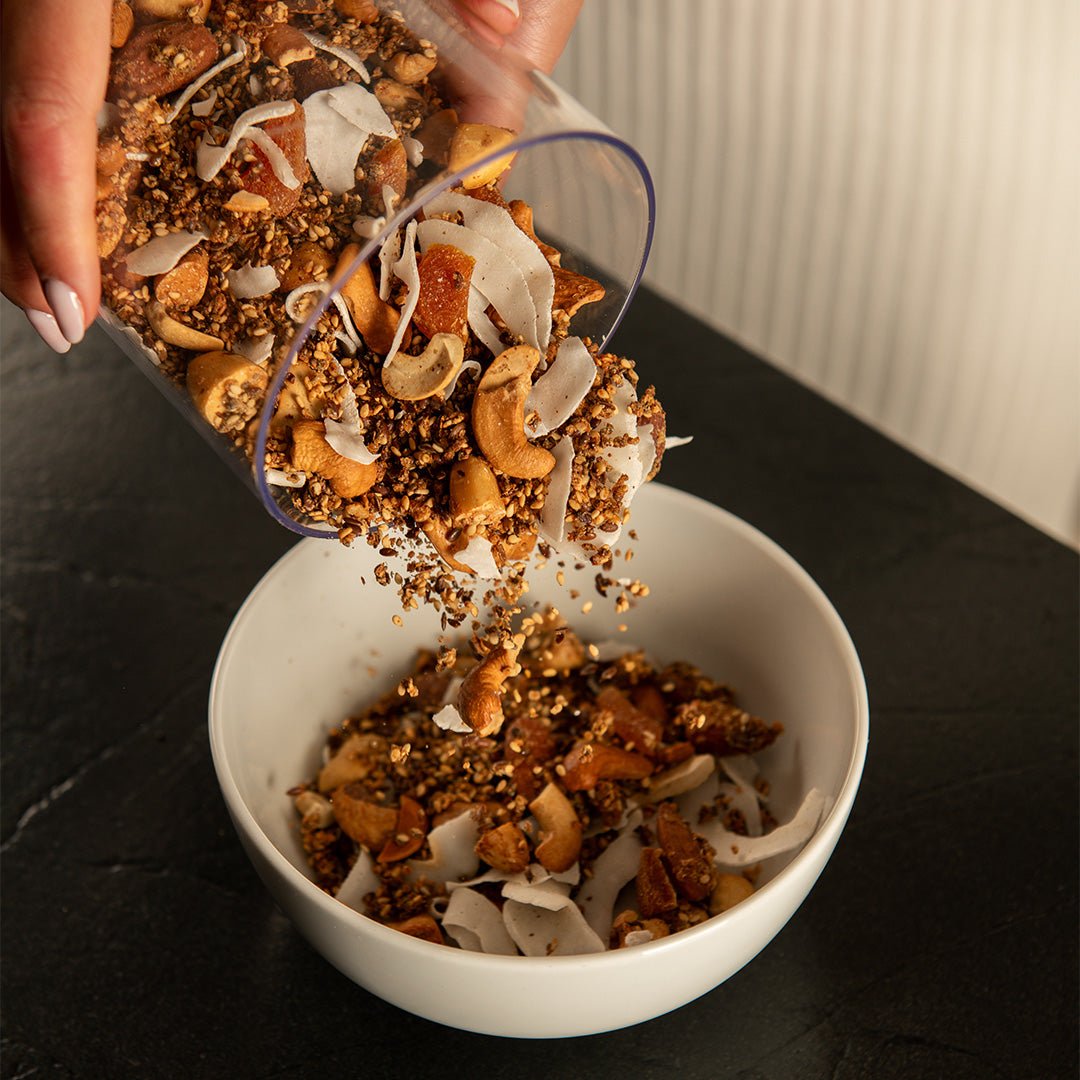 Pote Hermetico Redondo 1L Duo Lock - Ou