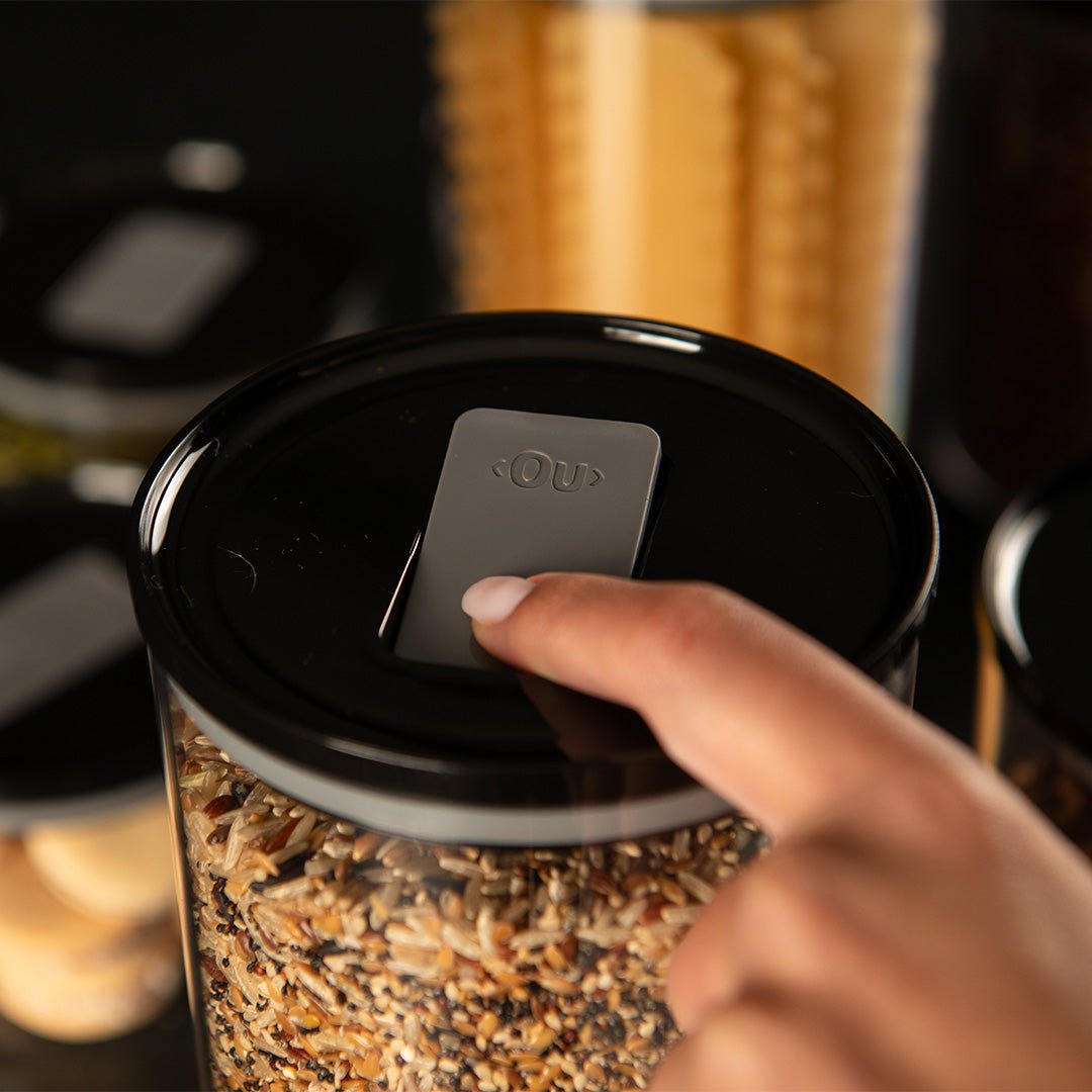 Pote Hermetico Redondo 1L Duo Lock - Ou