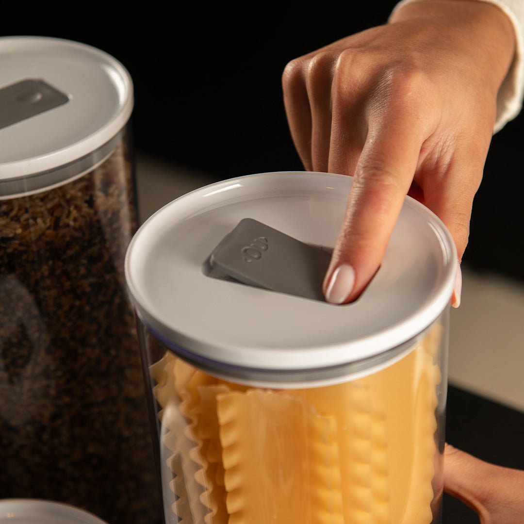 Pote Hermetico Redondo 1L Duo Lock - Ou