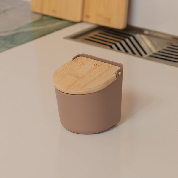 Saleiro com Tampa de Bambu Ou Linha Lume - Ou