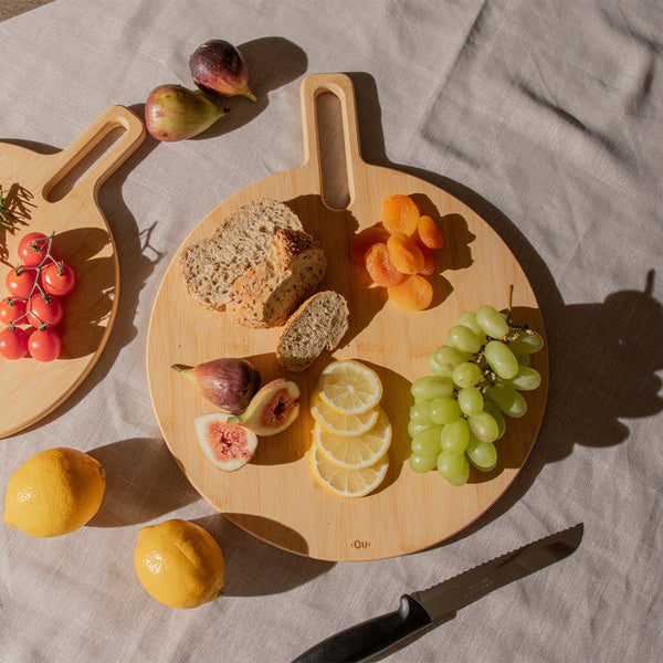 Tábua de Servir Ou Redonda Pequena Linha Lume - Ou