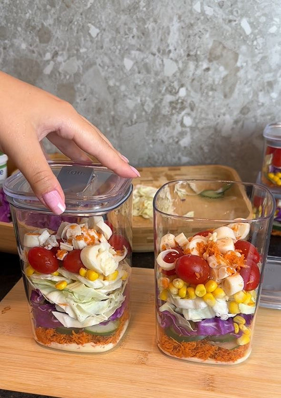 Como deixar a salada da semana pronta de um jeito simples - Ou