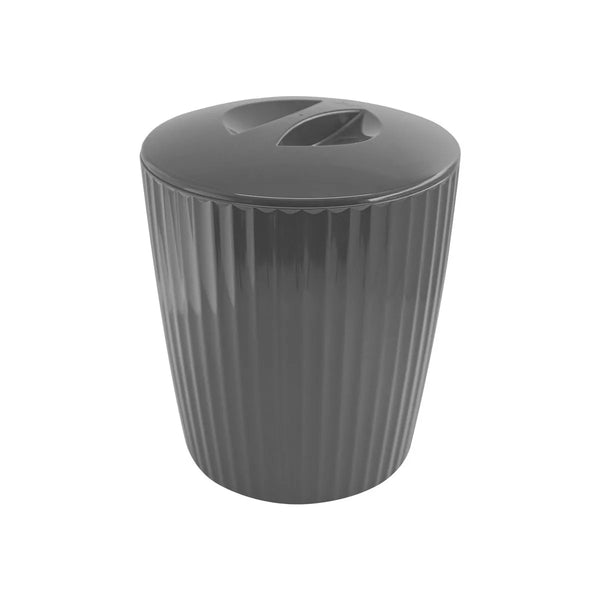 Conjunto para banheiro 2 peças Ou Linha Groove - Chumbo
