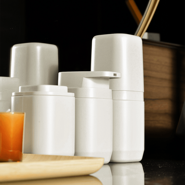 Kit de banheiro Completo com lixeira de piso/parede Ou 6 peças Linha Aura