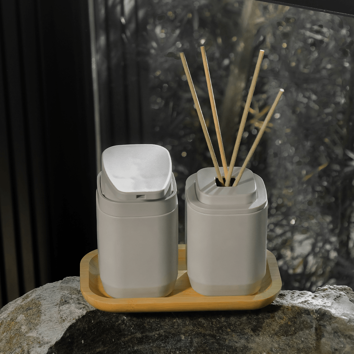 Kit de banheiro completo OU 4 peças Linha Aura