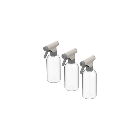 Kit Borrifadores 350ml Multiuso Ou 3 Peças Linha Flow
