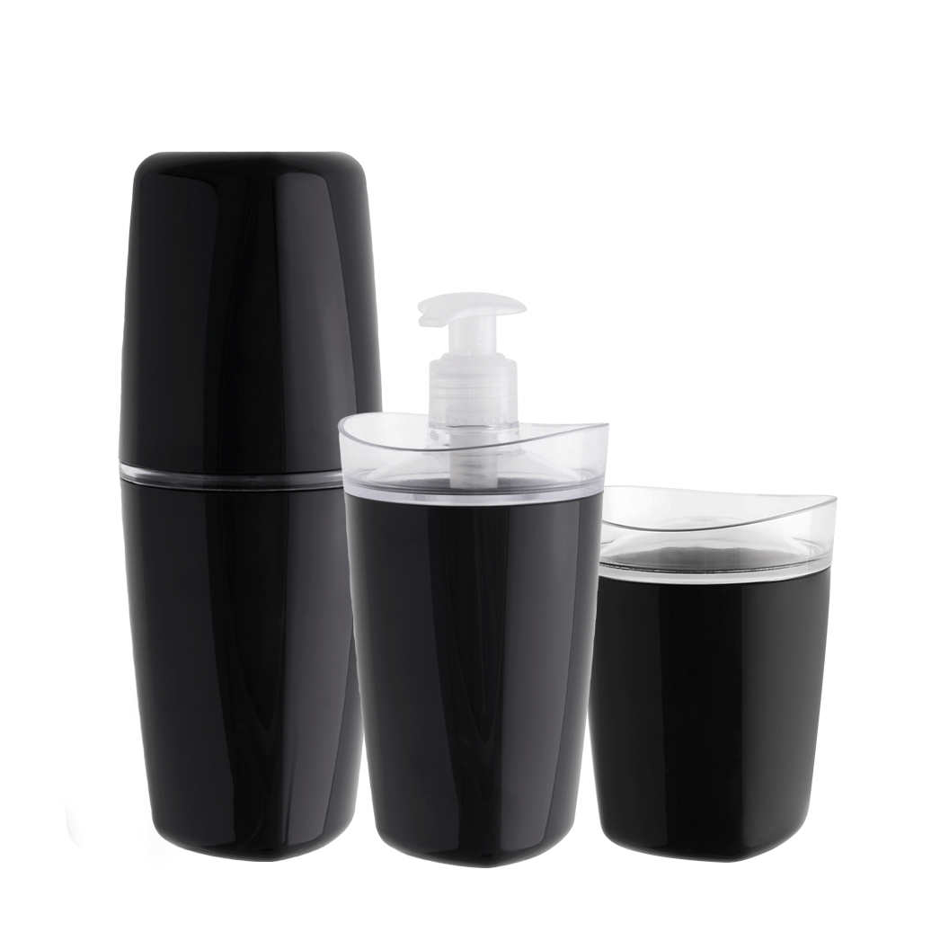 Kit banheiro completo Ou 3 peças Linha Tule