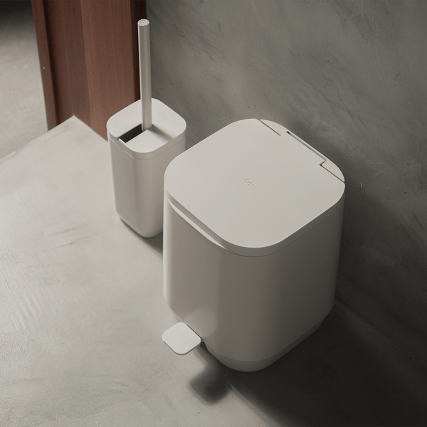 Kit de banheiro com lixeira com pedal Ou 2 peças Linha Aura