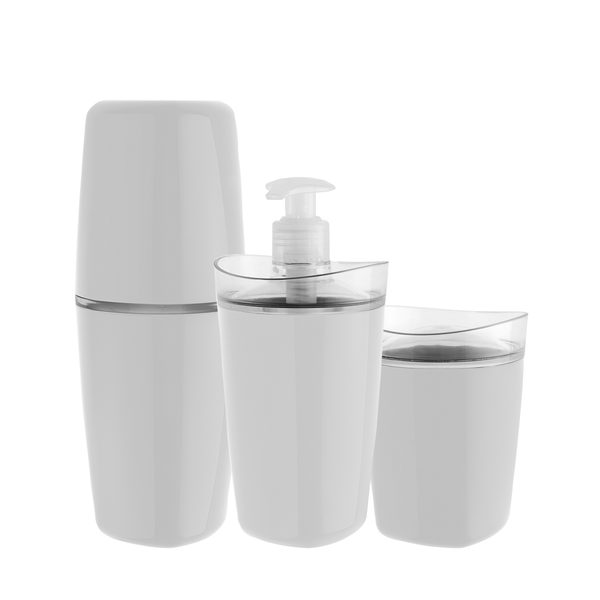 Kit banheiro completo Ou 3 peças Linha Tule