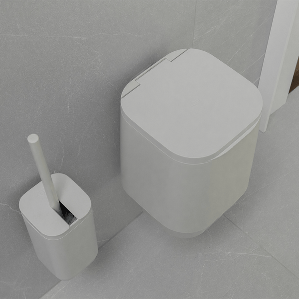 Kit de banheiro Completo com lixeira de piso/parede Ou 6 peças Linha Aura