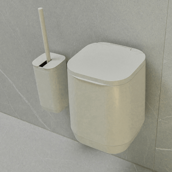 Kit de Banheiro com Lixeira de Piso/Parede Ou 2 Peças Linha Aura