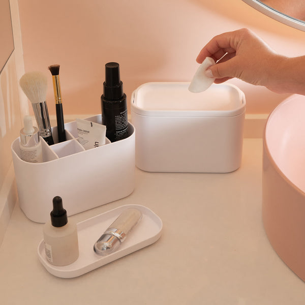 Kit de acessórios de bancada para banheiro Ou 5 peças Linha Bold