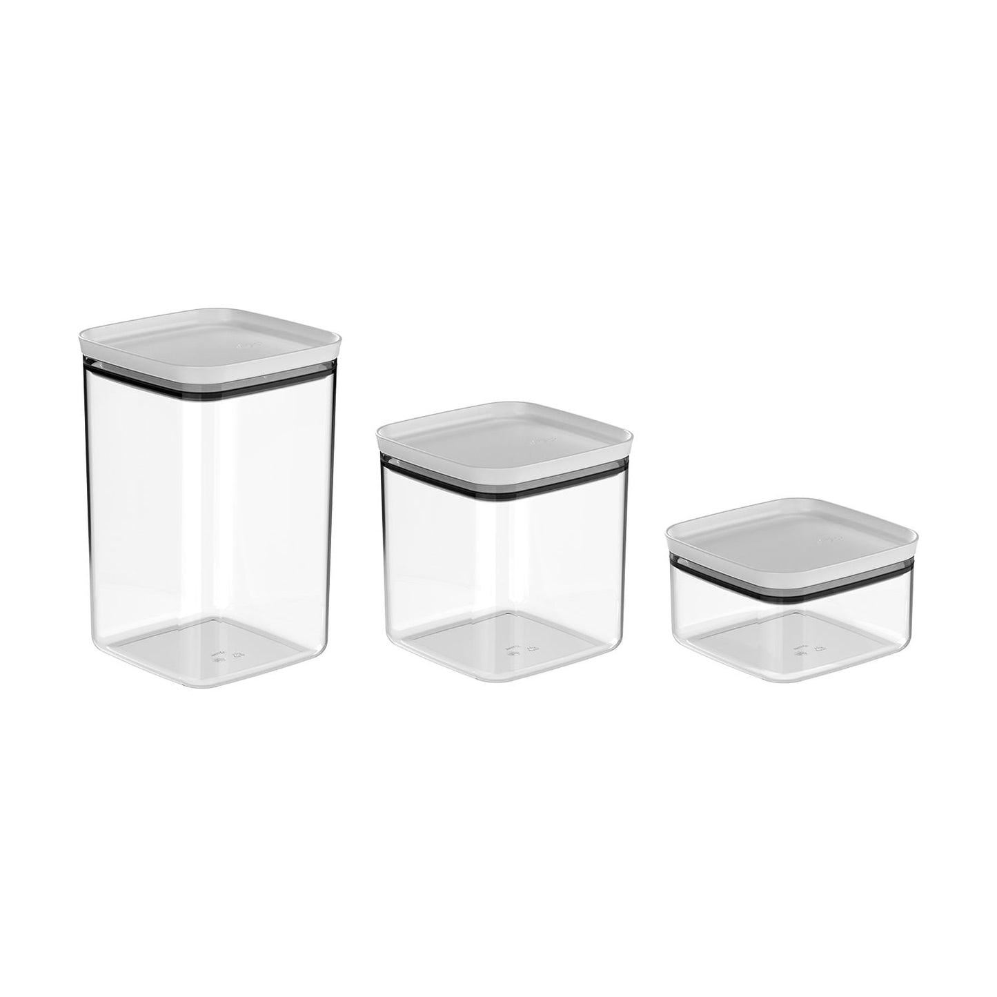 Kit de potes herméticos Ou 3 peças Linha Block