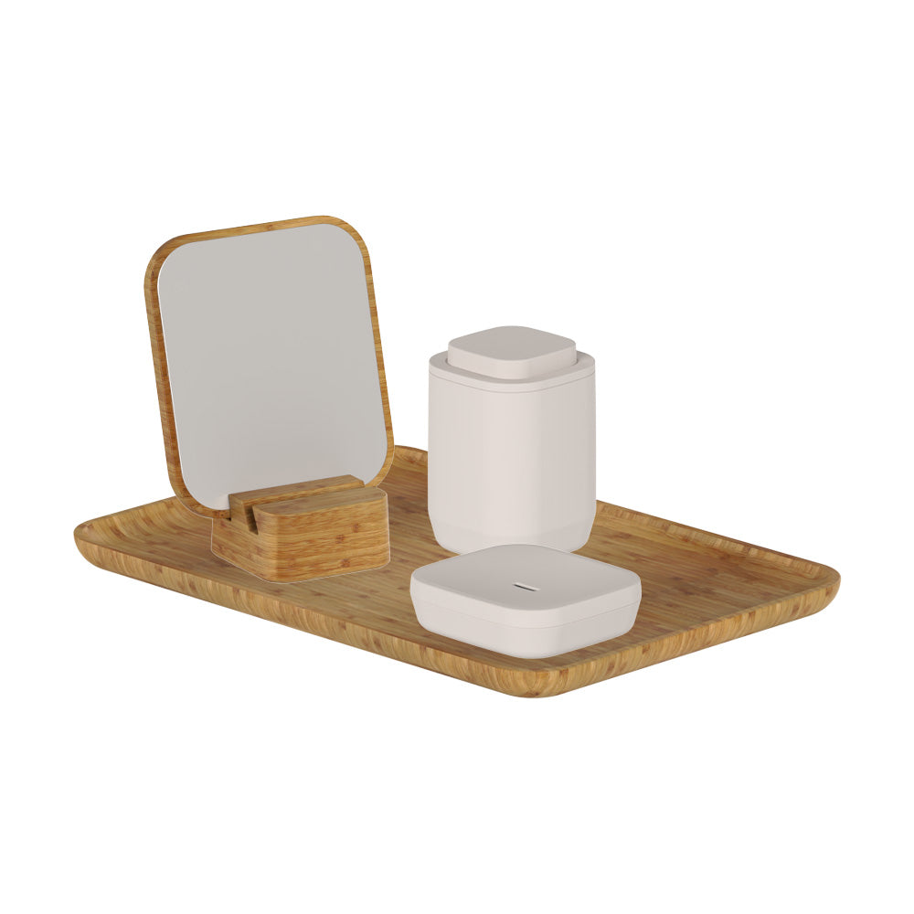 Kit de acessórios de bancada Ou 4 peças Linha Aura