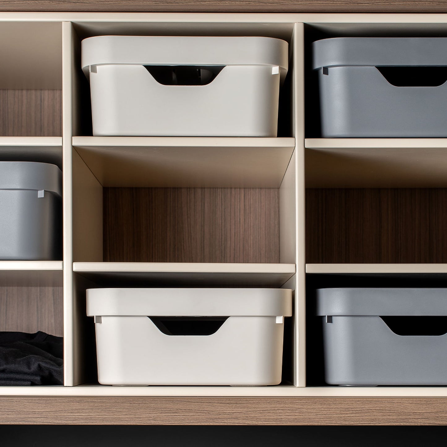 Kit de caixa organizadora Ou 3 peças Linha Cube