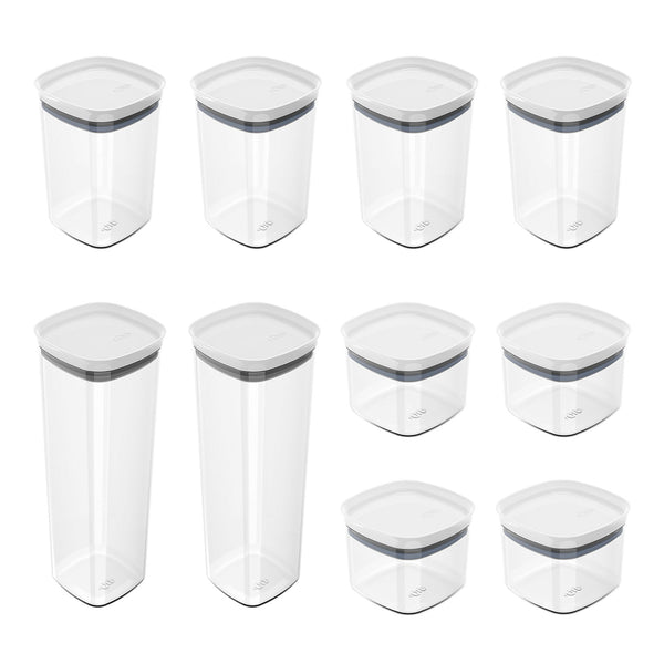 Kit de Potes Herméticos Ou 10 Peças Linha Block