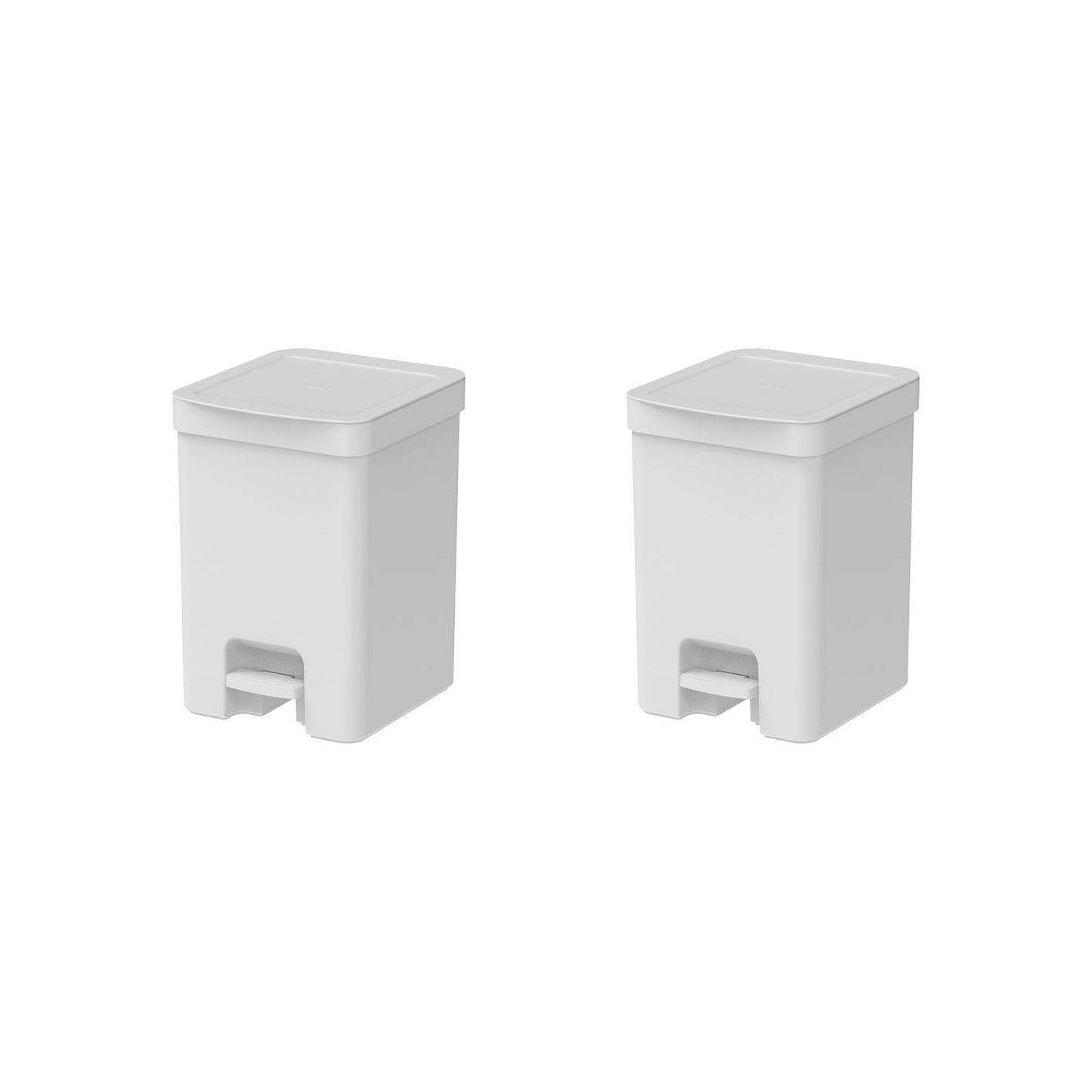 Kit de Lixeiras com pedal Ou 2 peças 12L Linhas Trium
