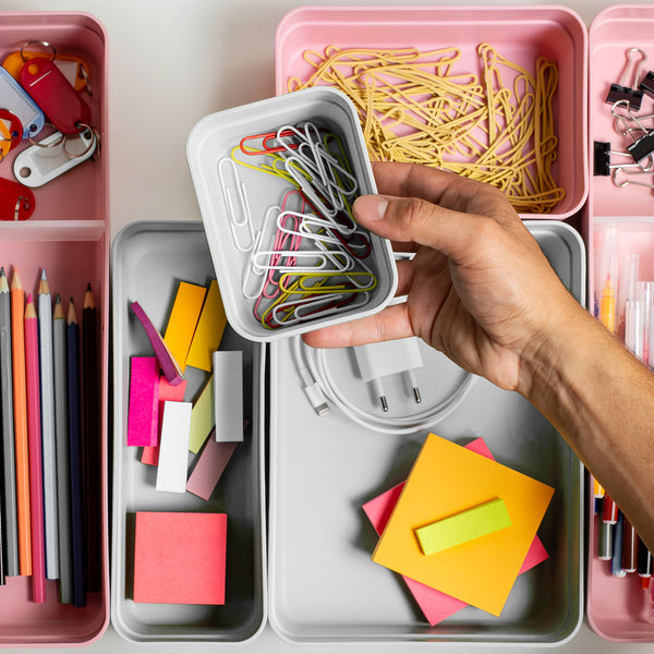 Kit de organizador de gavetas Ou 4 peças Linha Logic