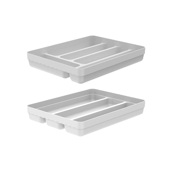 Kit de organizador de talheres e utensílios Ou 2 peças