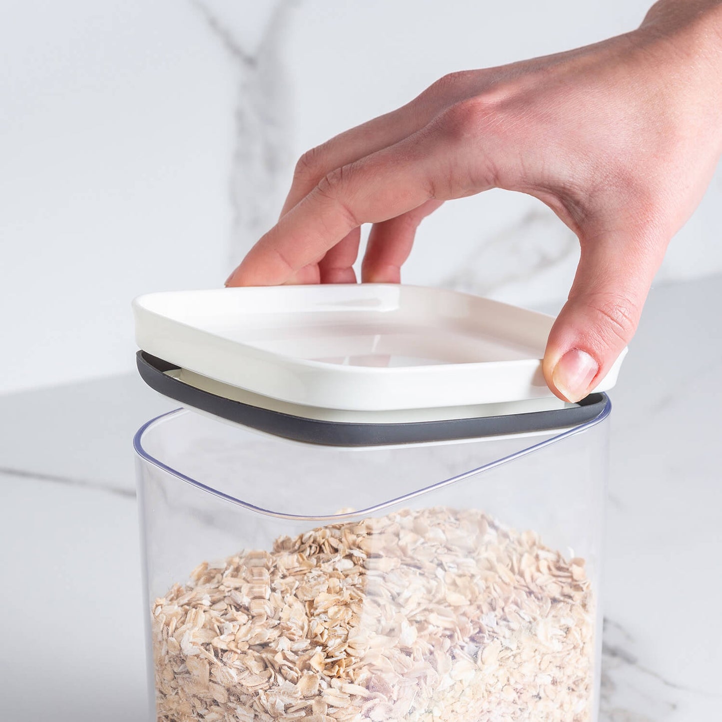 Kit de potes herméticos Ou 4 peças 1,5L Linha Block