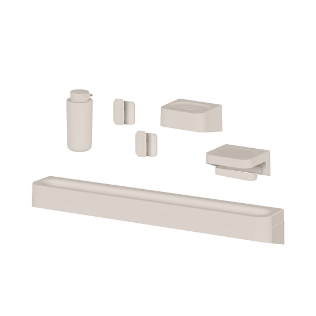 Kit de banheiro Ou 6 peças Linha Eleve