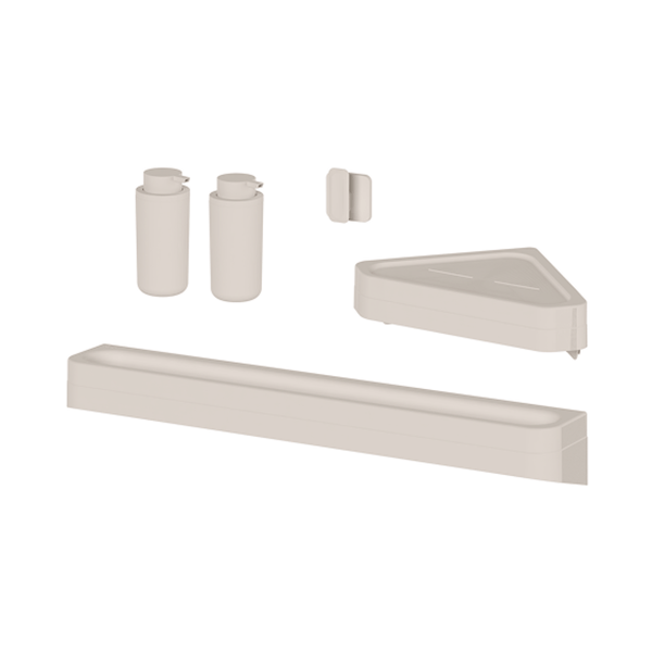 Kit de banheiro Ou 5 peças Linha Eleve