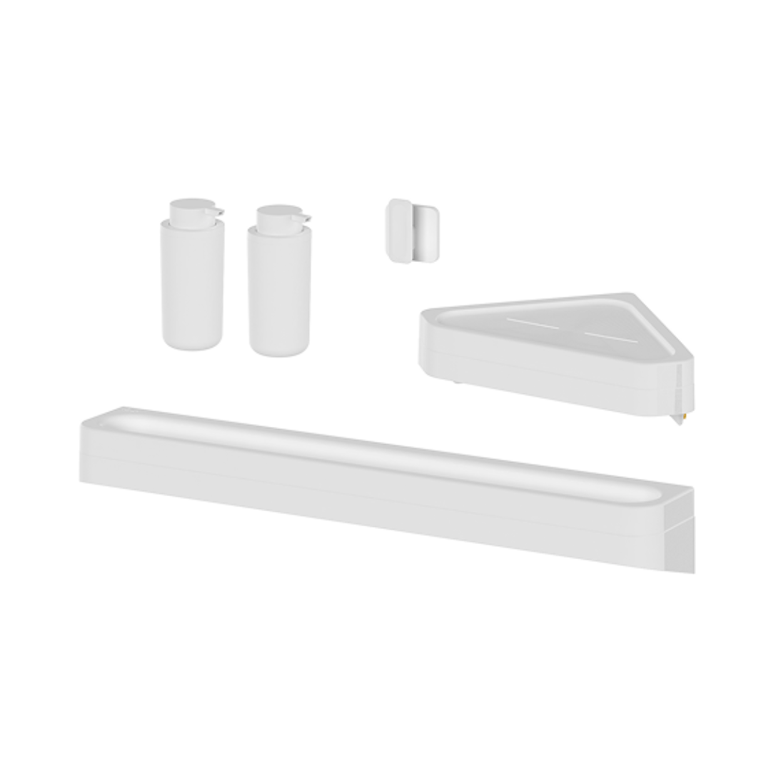 Kit de banheiro Ou 5 peças Linha Eleve