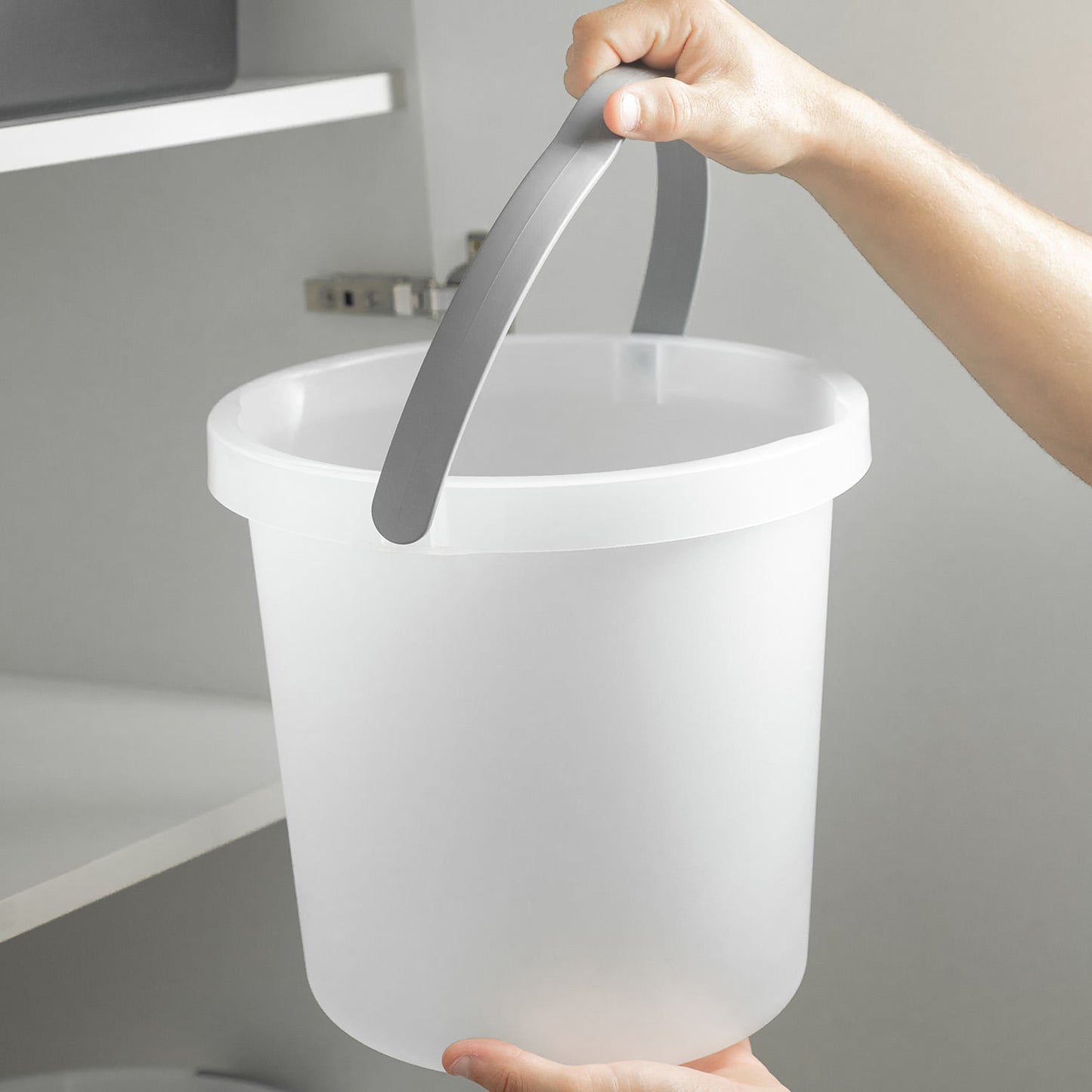 Kit de balde e bacia Ou 2 peças Linha Flow