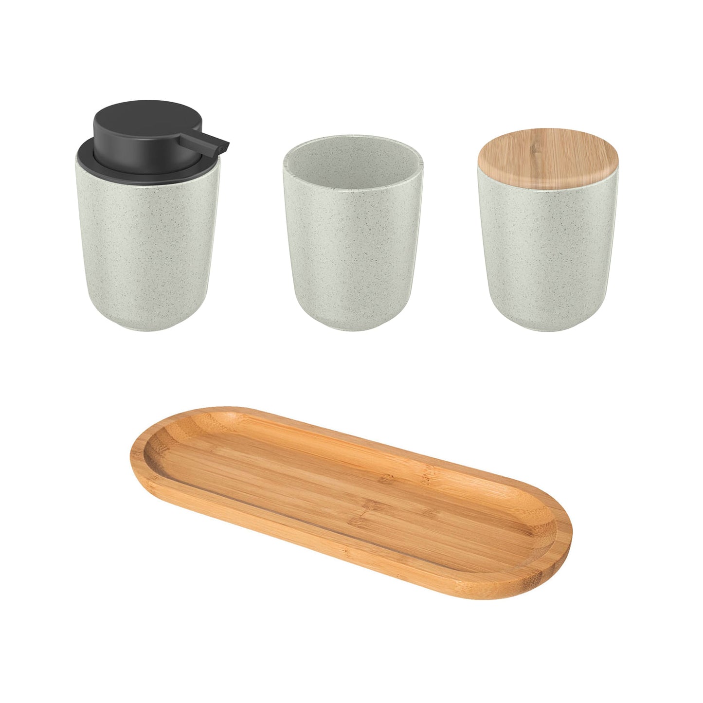 Kit para banheiro Ou 4 peças Linha Osaka
